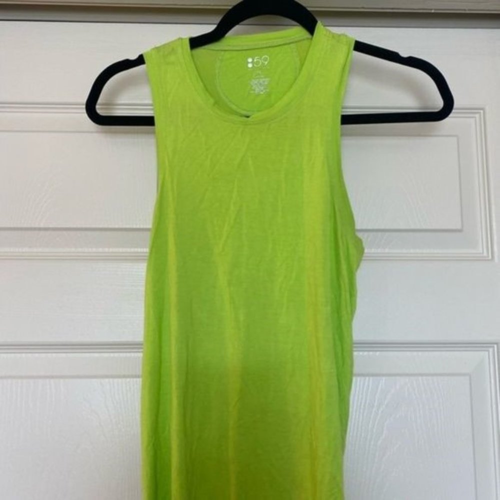 Split59 Lime Green Tank